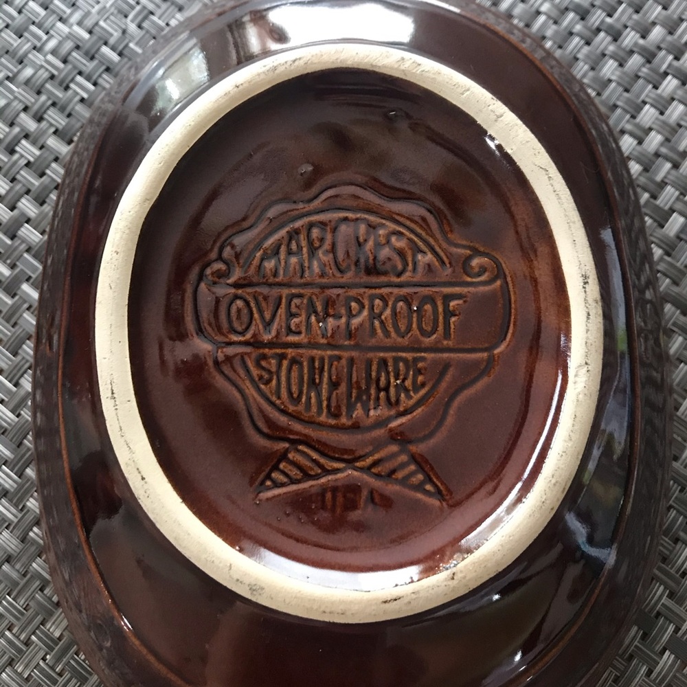 Marcrest divided serving dish